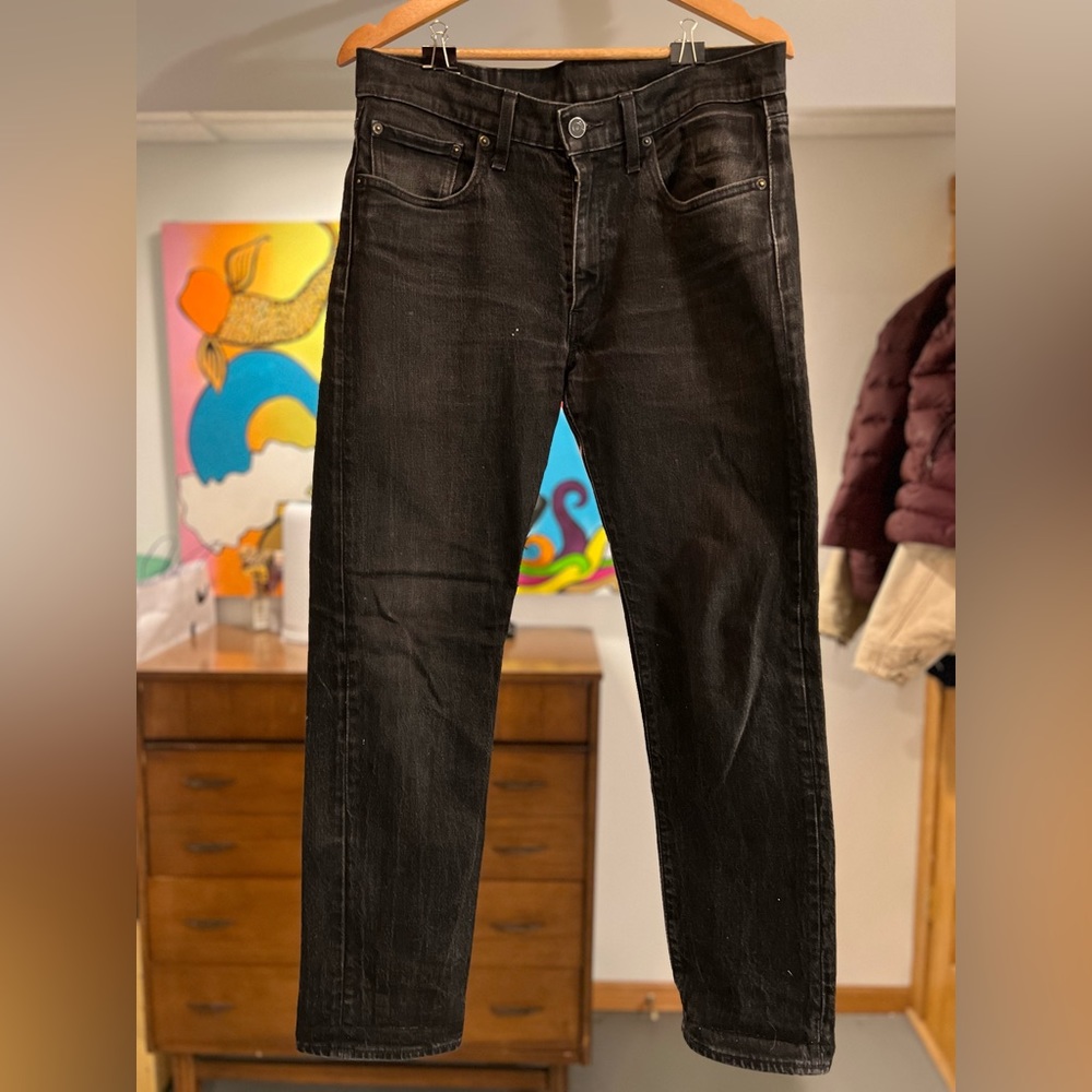Men’s Levi’s 502 Jeans Faded Black